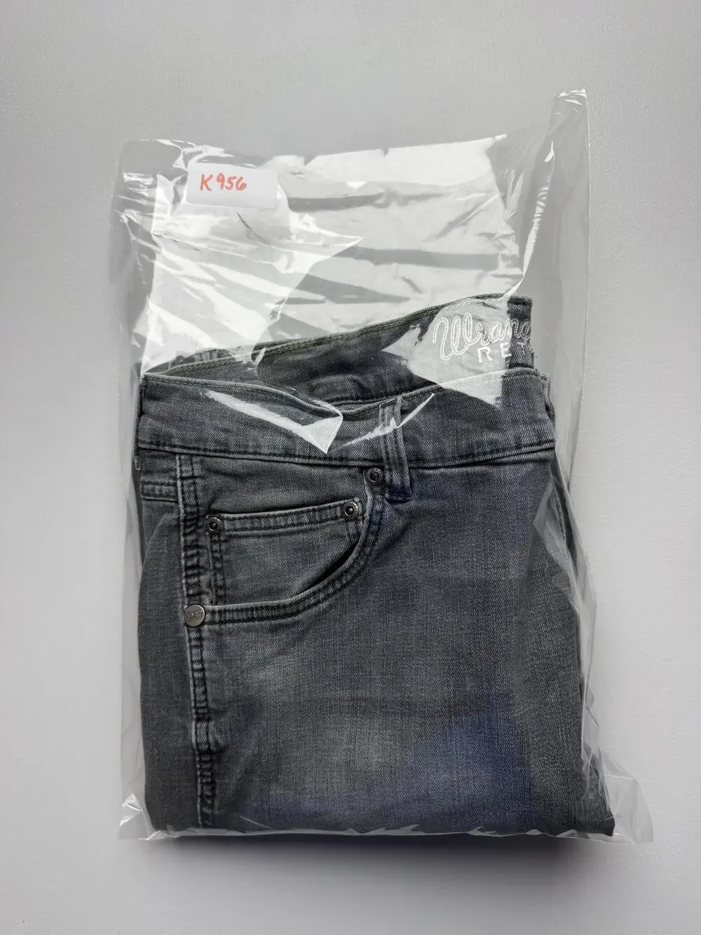 Wrangler Retro Jeans Mens 36x36 Charcoal Denim Slim Straight Stretch 88MWZGD